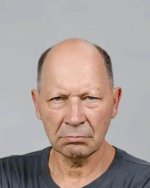 Before: Hair transplant · balding top
