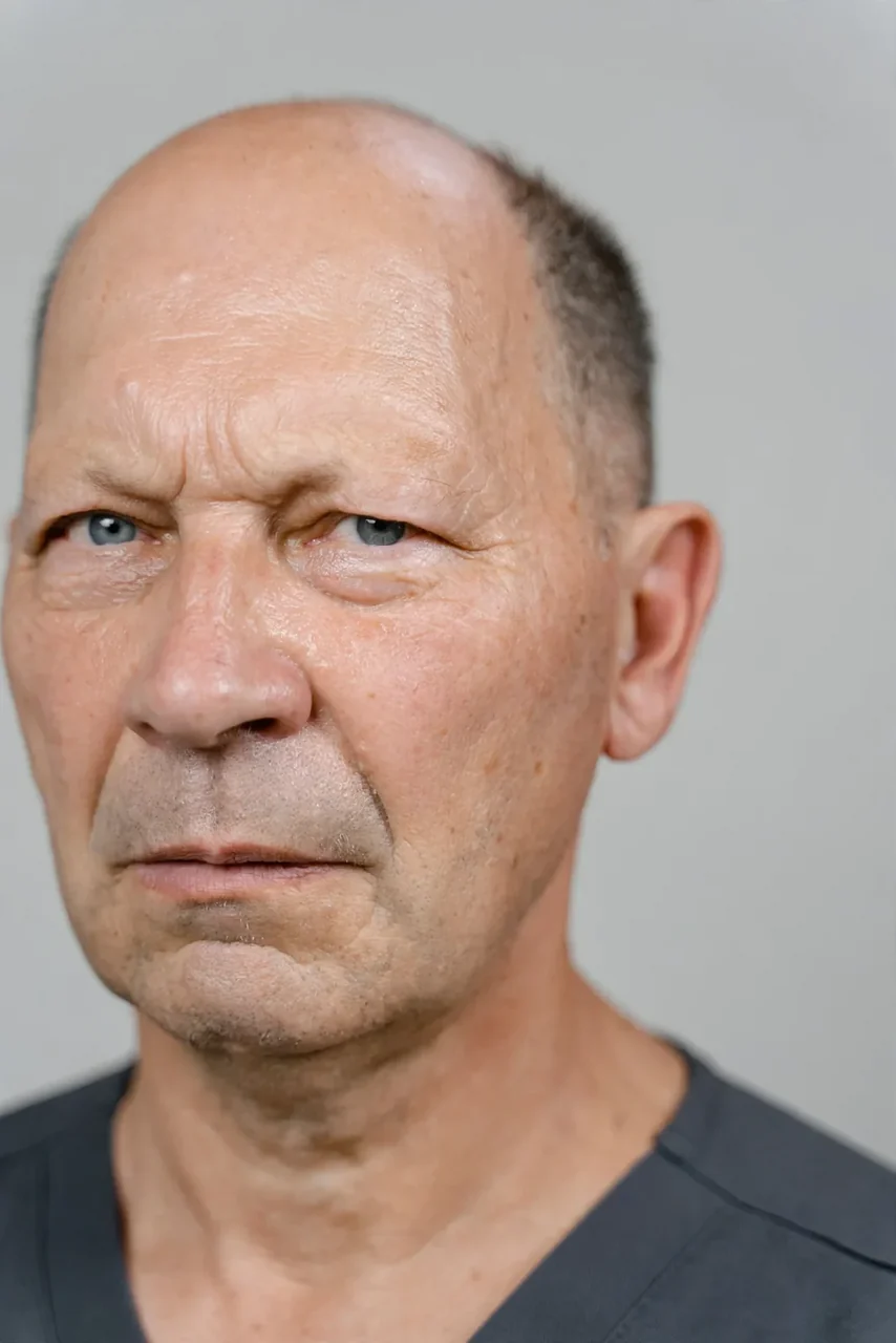Before: Upper blepharoplasty · hooded eyelids